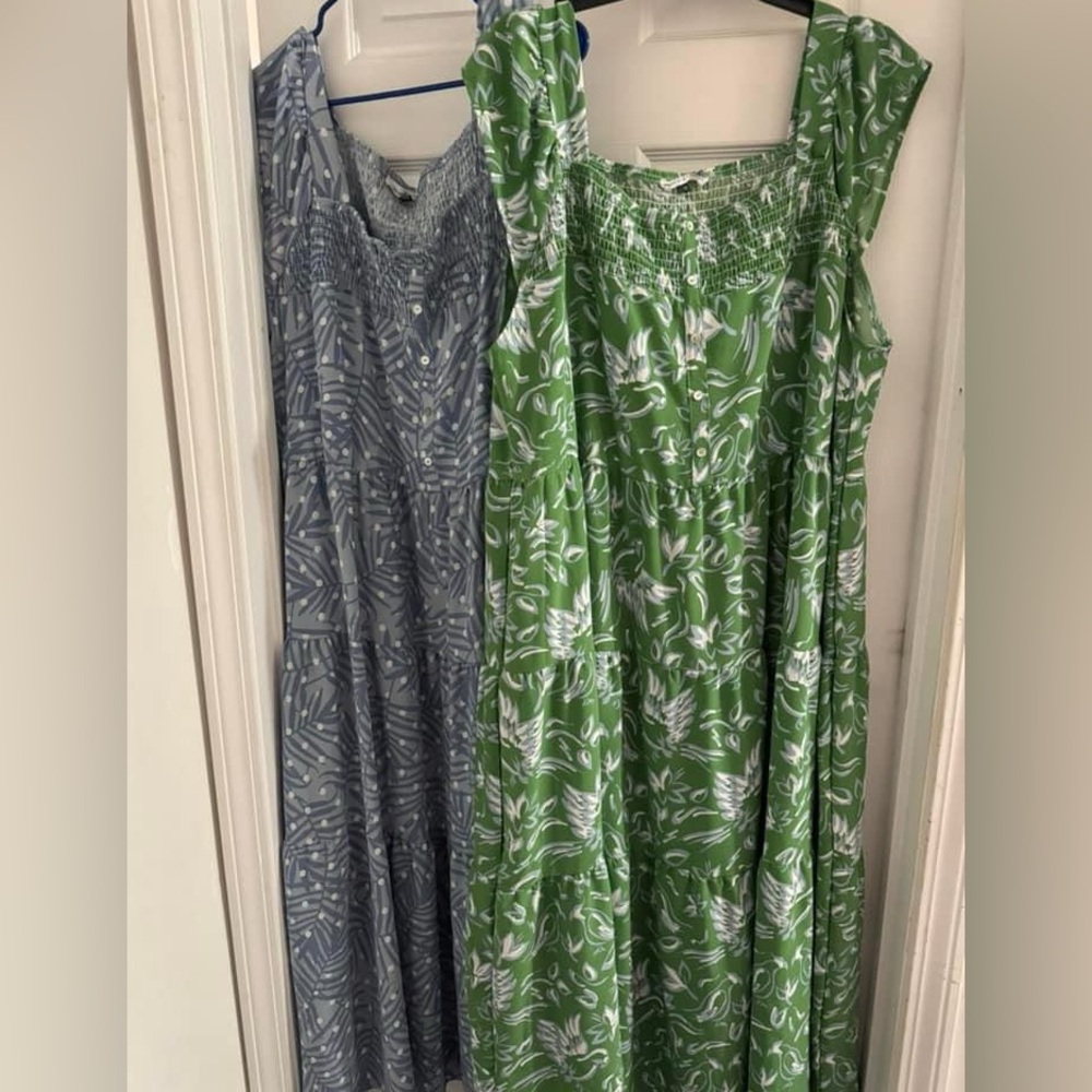 2 Ava and Viv long dresses( mid calf length)